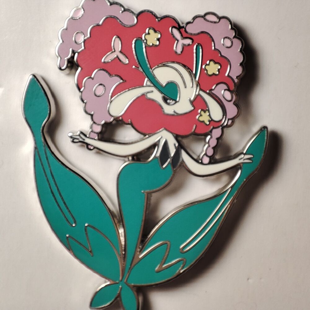 Pokemon Florges Enamel Pin Official Nintendo Collectible Lapel Pin Badge Figure